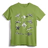 American Fighters Jets F22 Raptor F14 Tomcat Plane Spotting T-Shirt - Military Aircraft Design Tee for Aviation Enthusiasts and Airshow Attendees