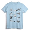 American Fighters Jets F22 Raptor F14 Tomcat Plane Spotting T-Shirt - Military Aircraft Design Tee for Aviation Enthusiasts and Airshow Attendees