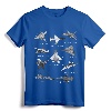 American Fighters Jets F22 Raptor F14 Tomcat Plane Spotting T-Shirt - Military Aircraft Design Tee for Aviation Enthusiasts and Airshow Attendees