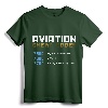 Aviation Cheat Codes Shirt - Pilot Tee T-Shirt for Aircraft Owners and Aviation Enthusiasts