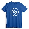 Foo Fighters White Circle Logo T-Shirt - Official Merchandise, Lightweight Fit for Music Fans