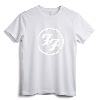 Foo Fighters White Circle Logo T-Shirt - Official Merchandise, Lightweight Fit for Music Fans