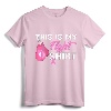 This Is My Fight Shirt Breast Cancer Fighter Tee - Believe Cancer Warrior Hope Ribbon T-Shirt for Breast Cancer Awareness