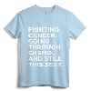 Cancer T-Shirt with Funny Inspirational Quote - Motivational Apparel for Cancer Fighters | Designed by Jomadado