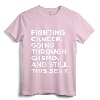 Cancer T-Shirt with Funny Inspirational Quote - Motivational Apparel for Cancer Fighters | Designed by Jomadado