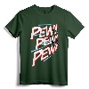 Star Wars TIE Fighter Pew Pew Pew Retro Comic Design T-Shirt - Officially Licensed Lucasfilm Apparel for Men, Women, Boys, and Girls
