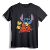 Lilo & Stitch Space Fighter T-Shirt - Officially Licensed Disney Tee ODNY-1265 - Lightweight Classic Fit Apparel