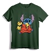 Lilo & Stitch Space Fighter T-Shirt - Officially Licensed Disney Tee ODNY-1265 - Lightweight Classic Fit Apparel
