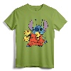 Lilo & Stitch Space Fighter T-Shirt - Officially Licensed Disney Tee ODNY-1265 - Lightweight Classic Fit Apparel