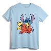 Lilo & Stitch Space Fighter T-Shirt - Officially Licensed Disney Tee ODNY-1265 - Lightweight Classic Fit Apparel