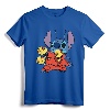 Lilo & Stitch Space Fighter T-Shirt - Officially Licensed Disney Tee ODNY-1265 - Lightweight Classic Fit Apparel