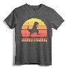 Sobriety T-Rex - Alcoholics Anonymous AA Sober AF Shirt - Recovery-Themed Apparel for Men and Women