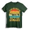 Funny Aviation T-Shirt - Easily Distracted By Airplanes Pilot Gifts for Birthday and Christmas