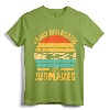 Funny Aviation T-Shirt - Easily Distracted By Airplanes Pilot Gifts for Birthday and Christmas