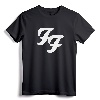 Official Foo Fighters White Logo T-Shirt - Lightweight Band Merchandise for Music Fans