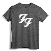 Official Foo Fighters White Logo T-Shirt - Lightweight Band Merchandise for Music Fans