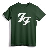 Official Foo Fighters White Logo T-Shirt - Lightweight Band Merchandise for Music Fans