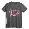 Breast Cancer Awareness Pink Butterflies Ribbon Survivor T-Shirt - Supportive Tee for Men, Women, and Youth