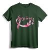 Breast Cancer Awareness Pink Butterflies Ribbon Survivor T-Shirt - Supportive Tee for Men, Women, and Youth