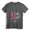 Women's In This Family No One Fights Alone Breast Cancer Awareness V-Neck T-Shirt - Supportive Apparel for Fighters, Survivors, and Supporters