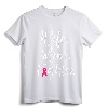 Wife Mom Fighter Breast Cancer Awareness Warrior Gift T-Shirt - Inspirational Survivor Support Tee for Women