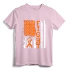 Fight Flag - Leukemia Cancer Shirt Gift For Leukemia Fighter - Supportive Leukemia Awareness Apparel