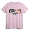 F4U Corsair US American Flag Tshirt - Patriotic Aircraft Apparel for Aviation Enthusiasts