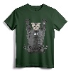 Halloween Cat T-Shirt Cool Kitty Cats Carrier Funny Gift Tee - Cat Lover Apparel for Men, Women, Boys, Girls, and Youth