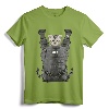 Halloween Cat T-Shirt Cool Kitty Cats Carrier Funny Gift Tee - Cat Lover Apparel for Men, Women, Boys, Girls, and Youth