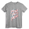 Star Wars Pew Pew Tie Fighter Outline Text Tank Top - Officially Licensed Apparel for Sci-Fi Fans