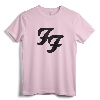 Official Foo Fighters Black Logo T-Shirt - Classic Fit Band Merchandise for Music Enthusiasts