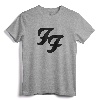 Official Foo Fighters Black Logo T-Shirt - Classic Fit Band Merchandise for Music Enthusiasts