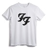 Official Foo Fighters Black Logo T-Shirt - Classic Fit Band Merchandise for Music Enthusiasts