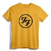 Official Foo Fighters Black Circle Logo T-Shirt - Lightweight Band Merchandise for Men and Women