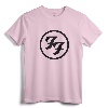 Official Foo Fighters Black Circle Logo T-Shirt - Lightweight Band Merchandise for Men and Women