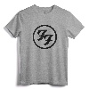 Official Foo Fighters Black Circle Logo T-Shirt - Lightweight Band Merchandise for Men and Women
