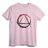 AA Logo Symbol 'Serenity' Recovery Sober Gift T-Shirt - Celebrate Sobriety with 12 Step Group Apparel