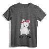 Women's Westie Mom V-Neck T-Shirt - Cute West Highland White Terrier Dog Lover's Gift for Stylish Pet Owners