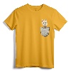 Westie White Highland Terrier Pocket T-Shirt - Dog Owners Apparel for Men and Women, Perfect Gift Idea for Dog Lovers