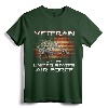 Veteran of the United States US Air Force T-Shirt - Proud USAF Veteran Tee for Military Service Pride