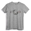 Air Force Logo Vintage US Military Airforce Men Women T-Shirt - Patriotic Distressed USAF Apparel for Veterans and Supporters