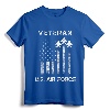 Veteran of the US Air Force Patriotic USA Flag Tee - Celebrate Your Service with this USAF T-Shirt for Veterans
