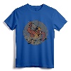 Vintage WW2 116th Blue Raiders Patrol Bomber Patch T-Shirt - WWII Bomber Pilot Apparel for Veterans and Military History Enthusiasts