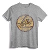 Vintage WW2 AVG Tigers Squadron Pilot Flying Patch T-Shirt - Classic WWII Bomber Art Tee for Veterans and Aviation Enthusiasts