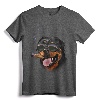 Rottweiler Dog Wearing Aviator Sunglass with Cigar T-Shirt - Unique Animal Theme Tee for Dog Lovers of All Ages