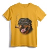 Rottweiler Dog Wearing Aviator Sunglass with Cigar T-Shirt - Unique Animal Theme Tee for Dog Lovers of All Ages