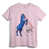 Blucifer - Denver Airport Creepy Horse T-Shirt | Vintage Style Distressed Graphic Tee for Urban Legend Enthusiasts