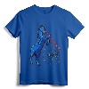 Blucifer - Denver Airport Creepy Horse T-Shirt | Vintage Style Distressed Graphic Tee for Urban Legend Enthusiasts