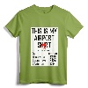 This is my Airport Shirt Family Travel T-Shirt - Funny Airport Code Humor Tee for Business and Family Vacation