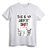 This is my Airport Shirt Family Travel T-Shirt - Funny Airport Code Humor Tee for Business and Family Vacation